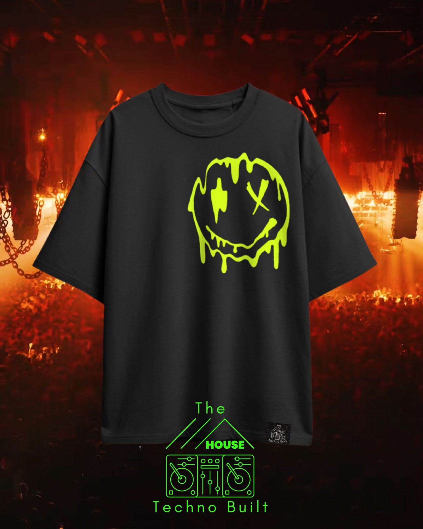RAVE HARD Oversize Premium T-shirt