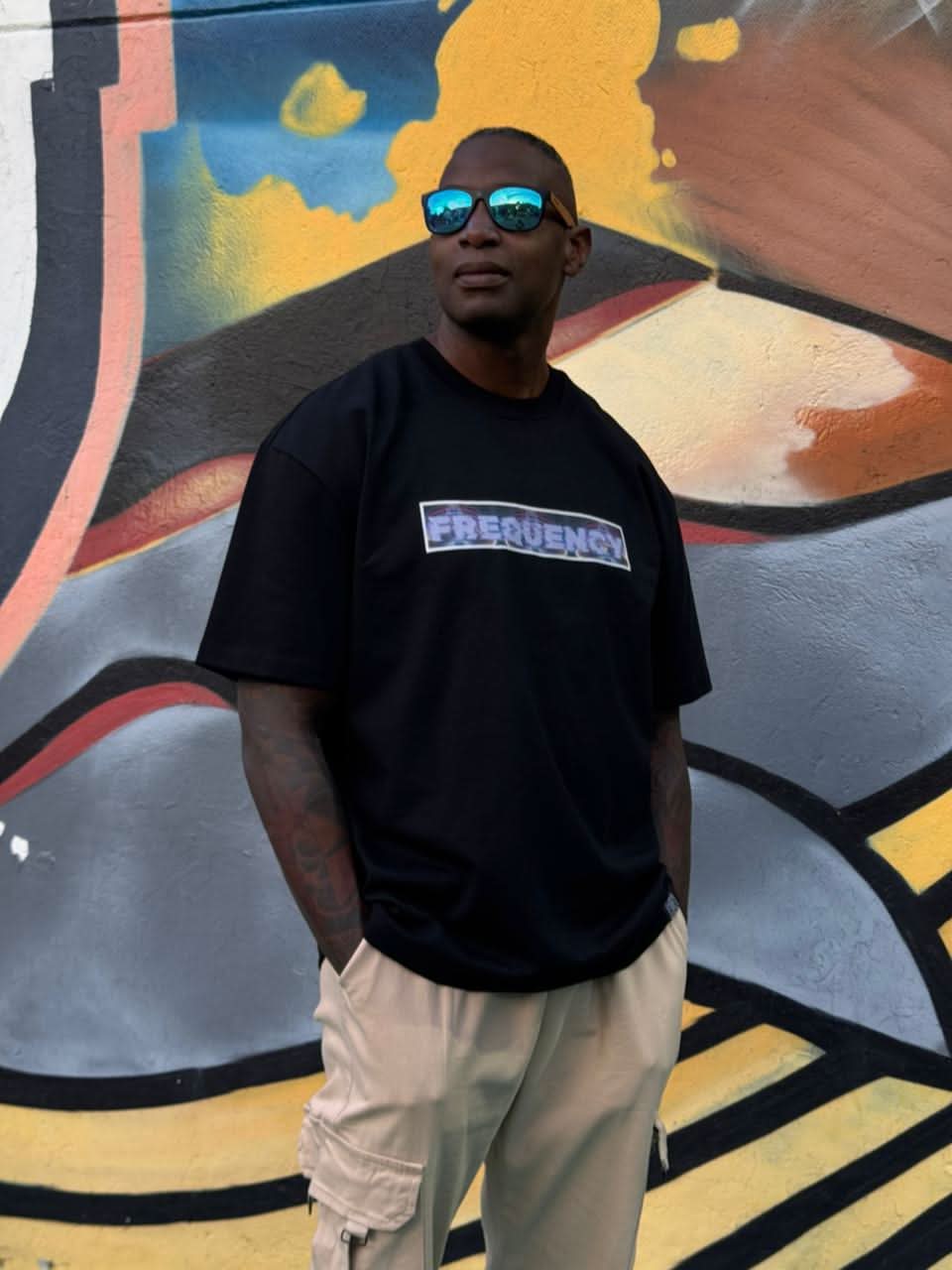 FREQUENCY Oversize Premium T-shirt