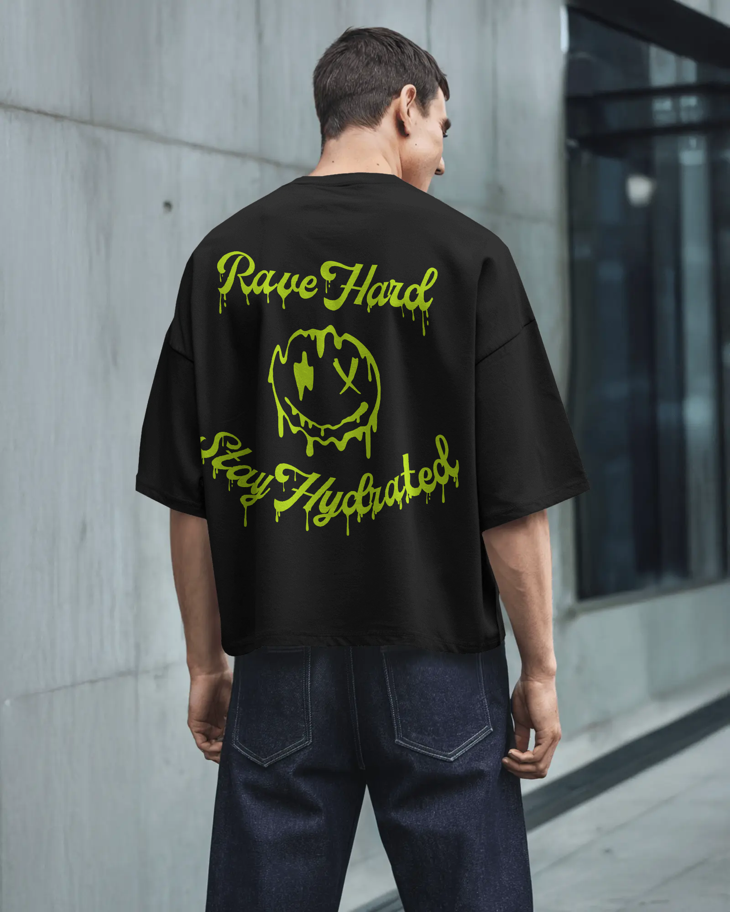 RAVE HARD Oversize Premium T-shirt
